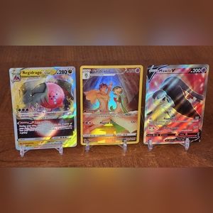 Pokemon cards- Gardevoir TG05/TG30, Mawile 178/195, Regidrago 136/195